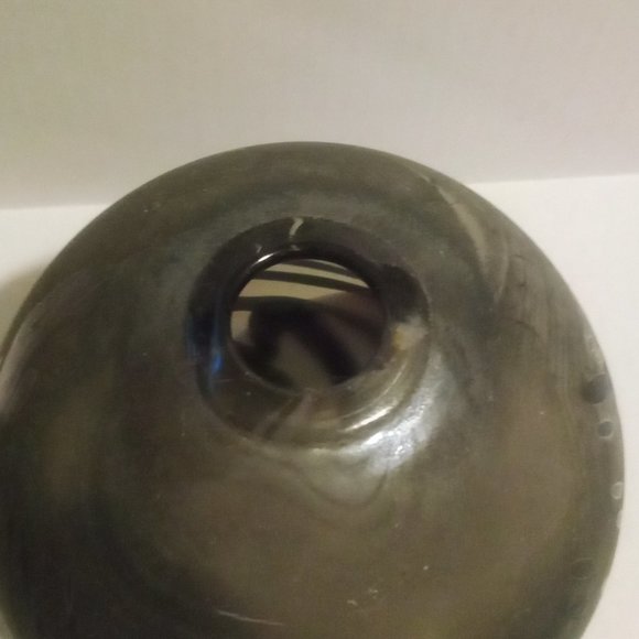 Vintage L.C. Tiffany Favrile Pulled Feather Iridescent Art Glass Vase Signed - Picture 10 of 15